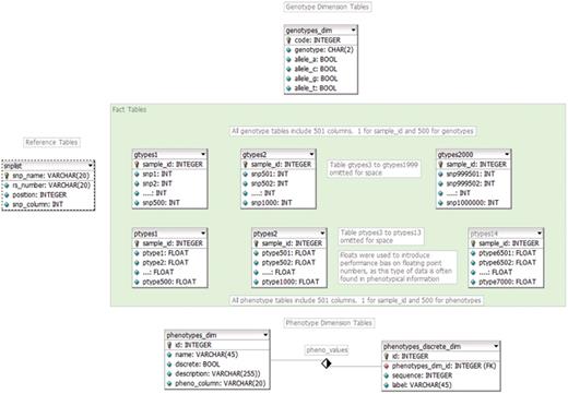 CASTOR data diagram.