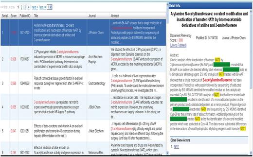 Group 133 web interface. A screenshot of Group 133’s web interface.
