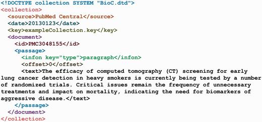 The exampleCollection.xml.