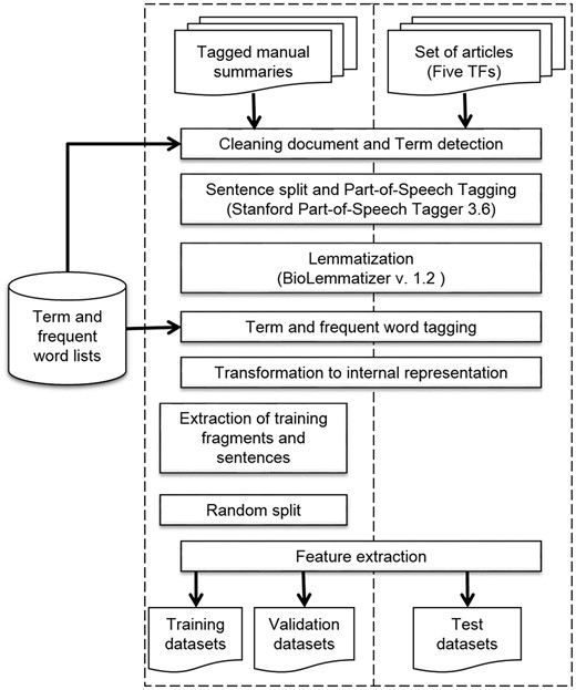 NLP preprocessing pipeline.