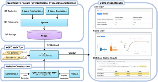 The configuration of YQFC.