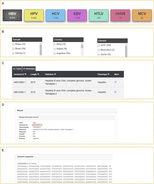 The usage of iCAV. (A–E) Five steps to use iCAV.