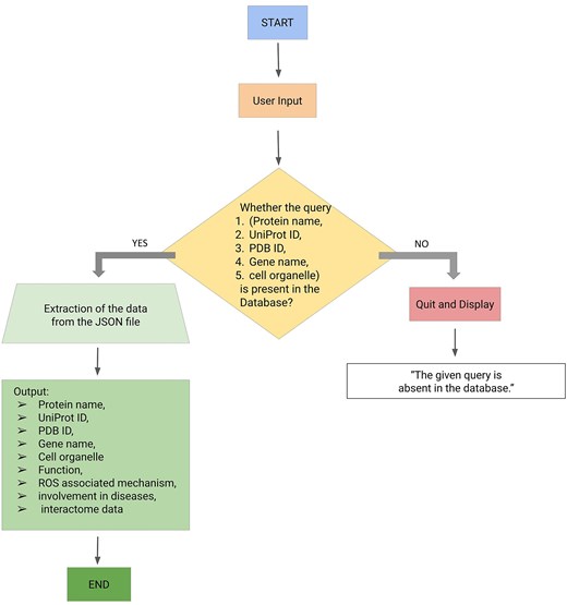 Workflow (integrating backend and frontend) of ROSBase1.0 webserver.