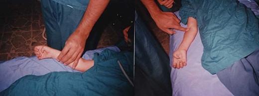 First examination and evaluation.