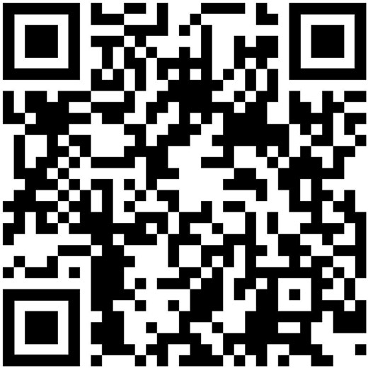 QR code providing the YouTube video by the senior author detailing the neuromuscular exercises for knee pain.